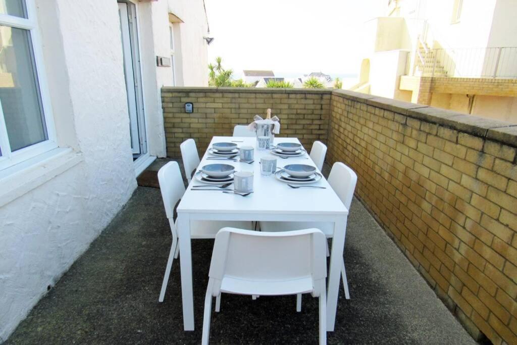 Plas Darien-3 Bed Apt- Sea Views - Sleeps 5 特雷杜尔 外观 照片